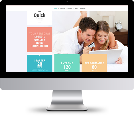 strona na komputerze